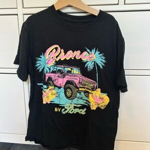 Girls FORD Bronco Geaphic Tee Size medium